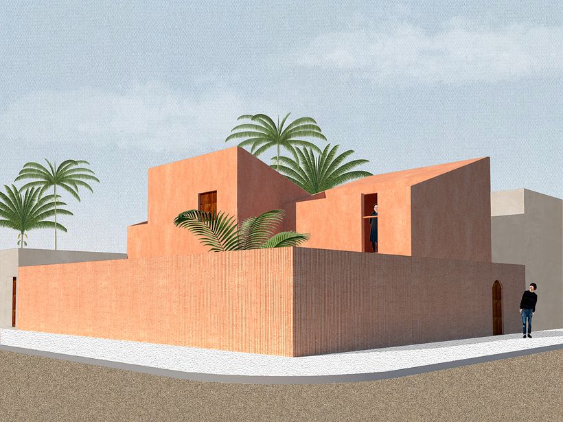Mi Proyecto del curso: Representación gráfica de proyectos arquitectónicos 2