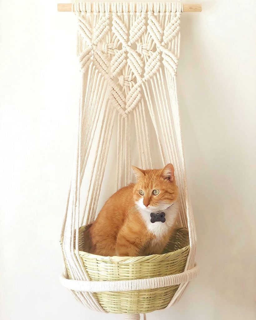 Hamaca para gatos por Makkam_decor.