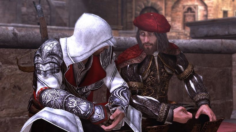 Leonardo Da Vinci en "Assassin's Creed: Brotherhood" (2010)