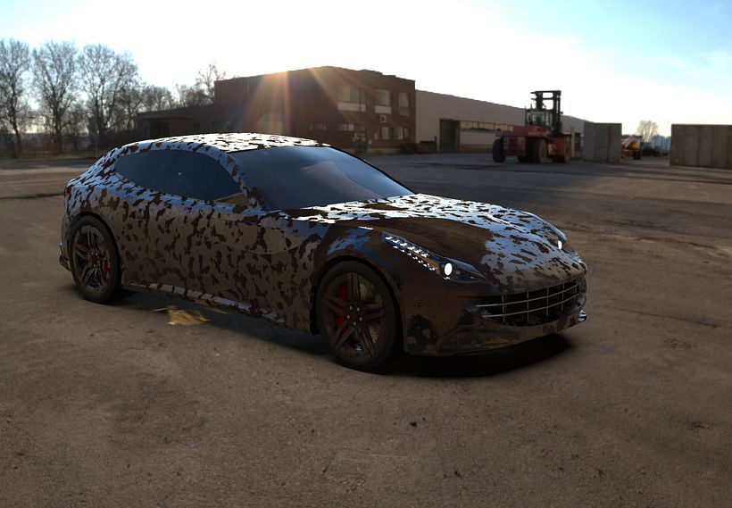 My project in Introduction to 3D Vehicle Modeling course 2