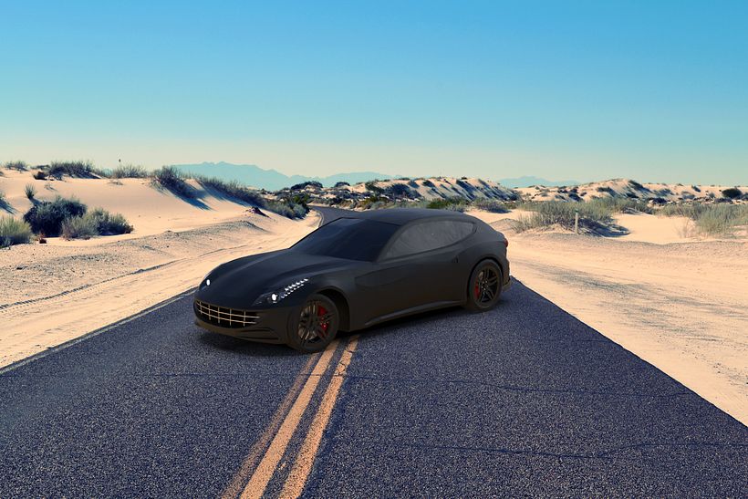 My project in Introduction to 3D Vehicle Modeling course 3
