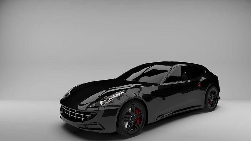 My project in Introduction to 3D Vehicle Modeling course 5
