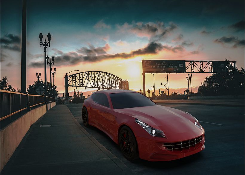 My project in Introduction to 3D Vehicle Modeling course 6