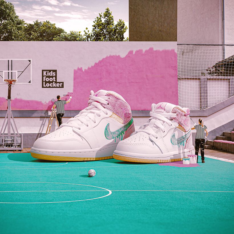Fotomontajes para FootLocker® y KidsFootLocker® 6