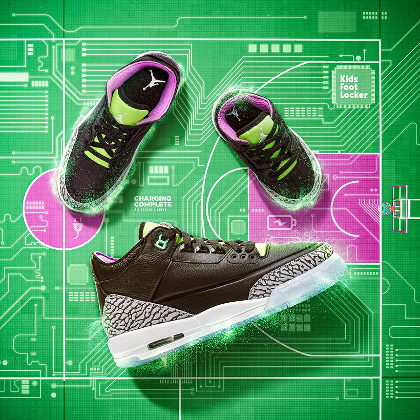 Fotomontajes para FootLocker® y KidsFootLocker® 16