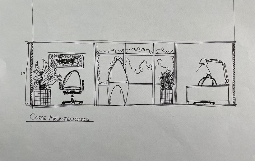 Mi Proyecto del curso: Introducción al dibujo arquitectónico a mano alzada 2