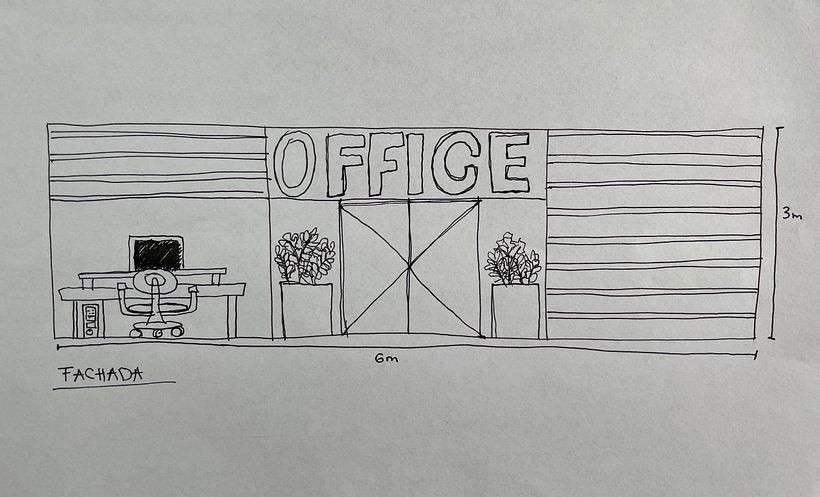 Mi Proyecto del curso: Introducción al dibujo arquitectónico a mano alzada 3