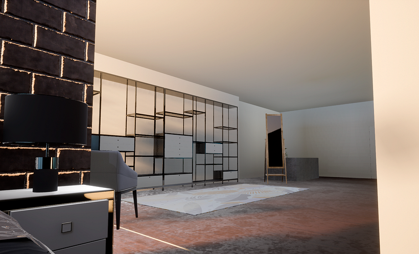 Mi Proyecto del curso: Infoarquitectura de interiores con Unreal Engine 4 13
