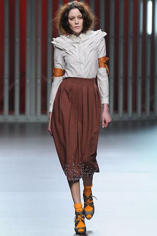 Diseño de su primera colección FW2011.