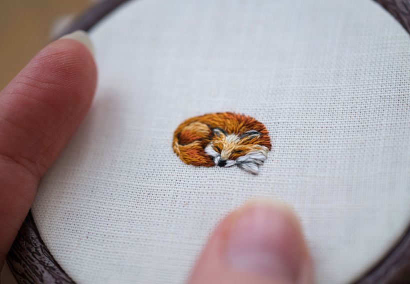 Miniaturstickerei  8