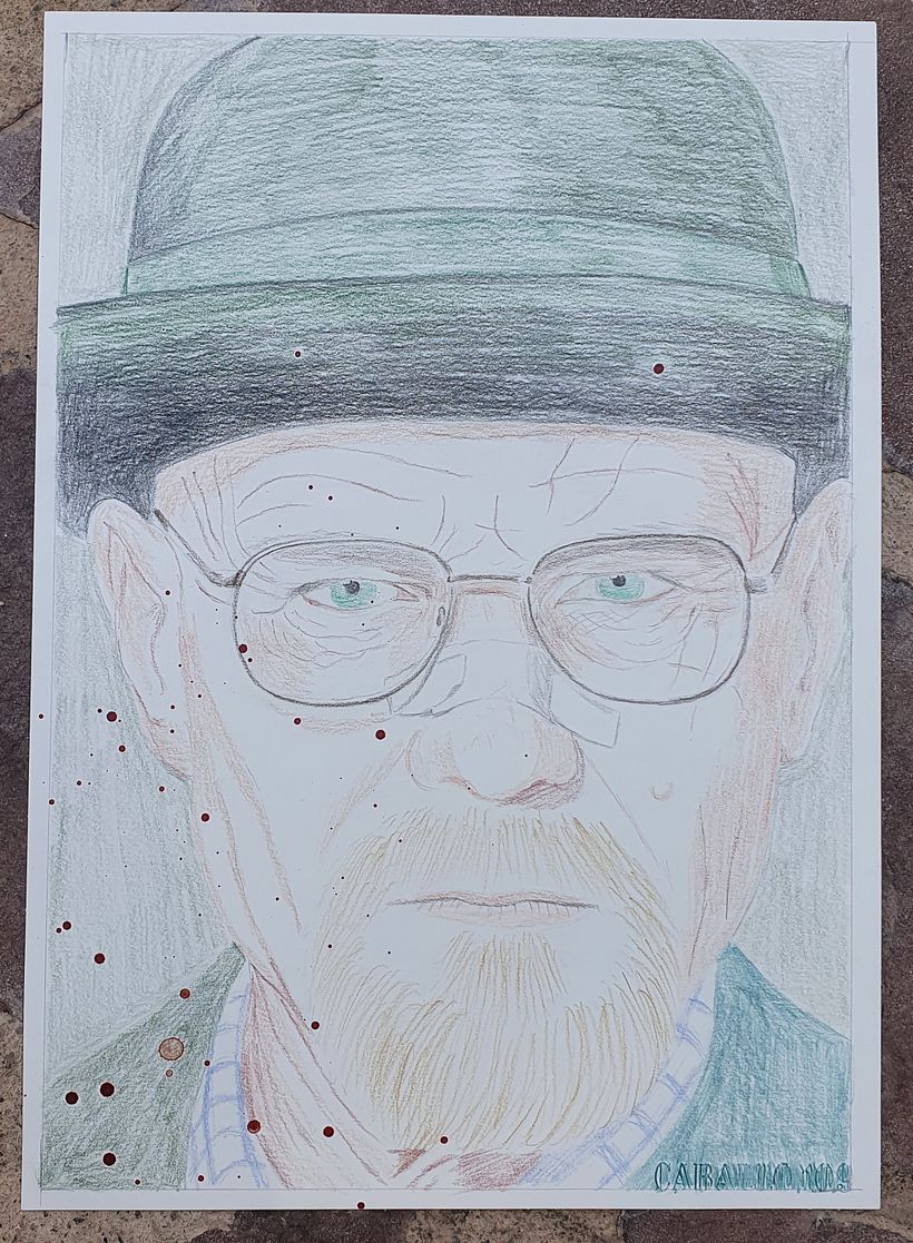 Mi Proyecto del curso: Retrato realista con lápices de colores 3