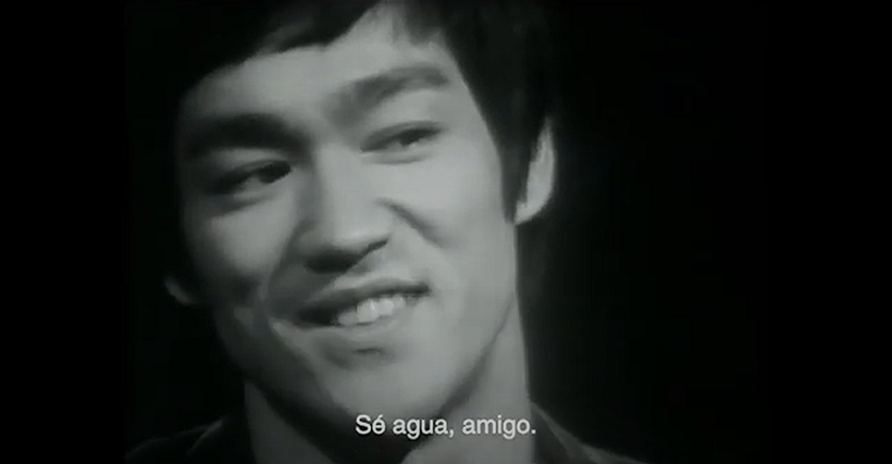 Fotograma del anuncio de la marca BMW con Bruce Lee de SCPF 