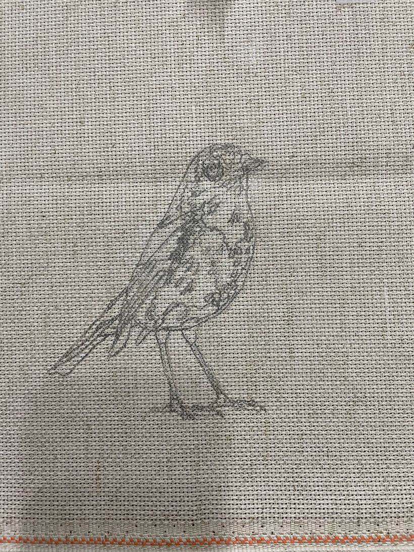 Mi Proyecto del curso: Pintar con hilo: técnicas de ilustración textil 5