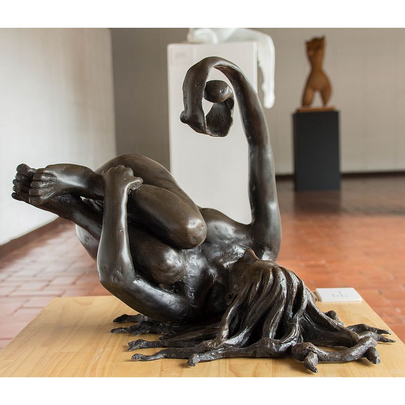 2018, "Germen", escultura en resina - Bildende Künste