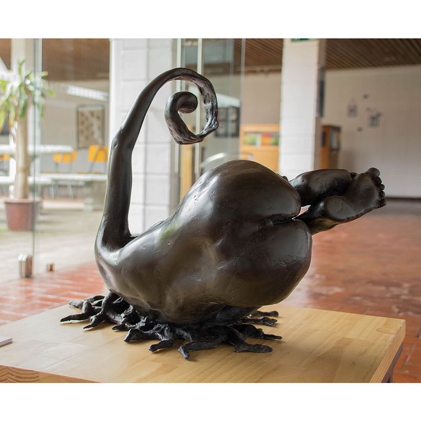 2018, "Germen", escultura en resina - Bildende Künste