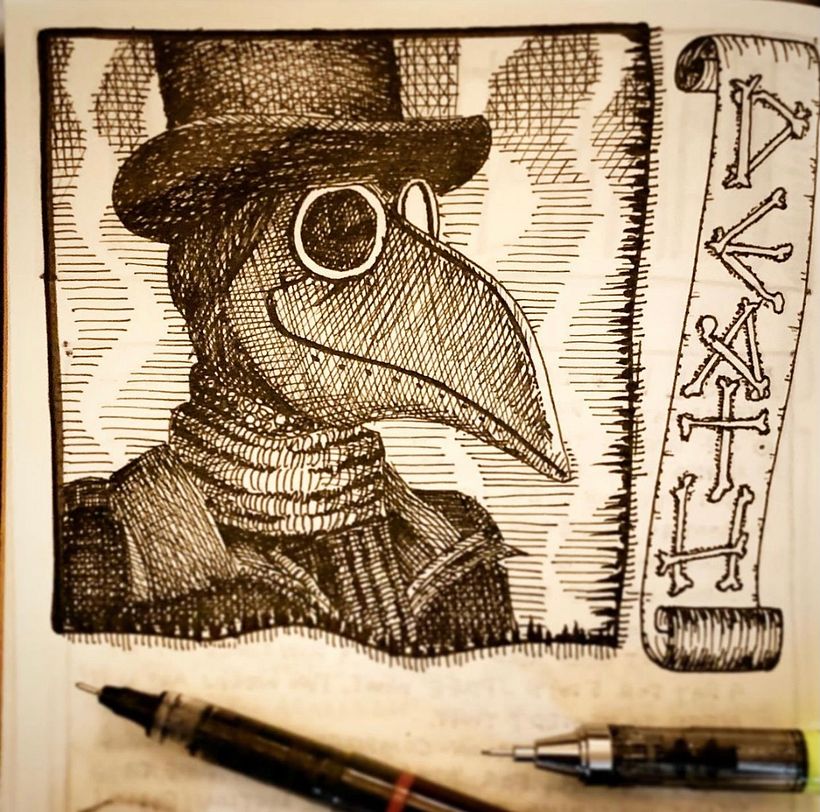 Rotring Tikky Graphic on Life Noble Notebook Plain.