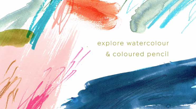 Laura McKendry will guide you into practicing working with watercolor.