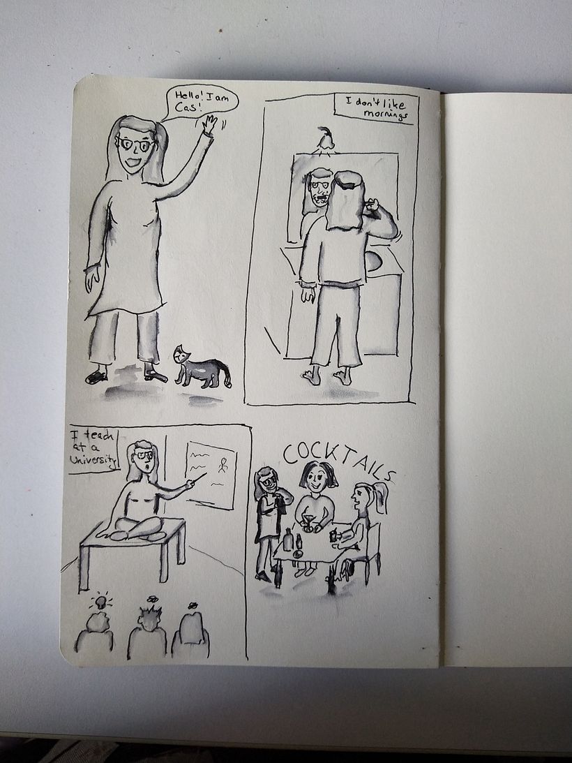 Introducing me as a character