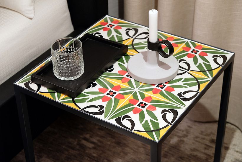 Tile table, by Gazete Azulejos.