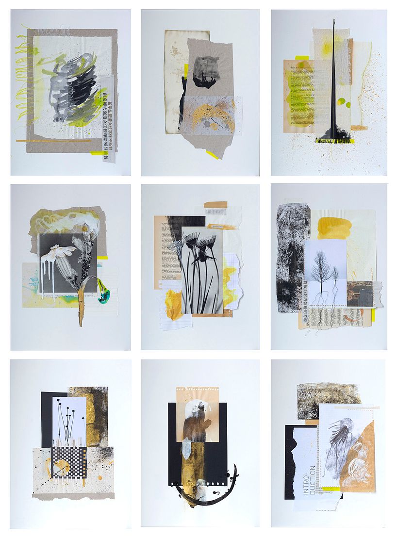 An artist's creative diary: find your own language 1