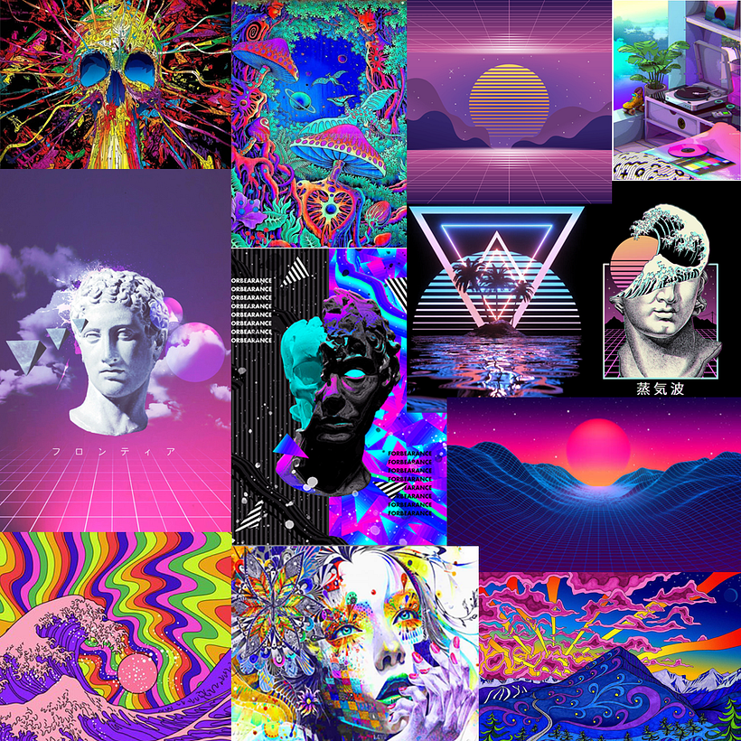 Meu projeto do curso: Animação psicodélica com Photoshop e After Effects 2