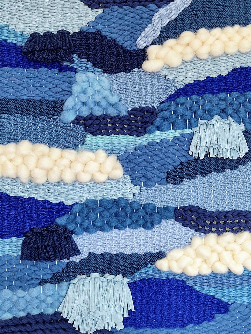 Meu projeto do curso: Introdução à tapeçaria em tear manual 2