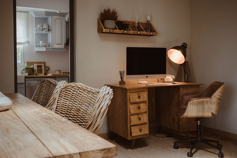 Un salón rústico - Design d'intérieur