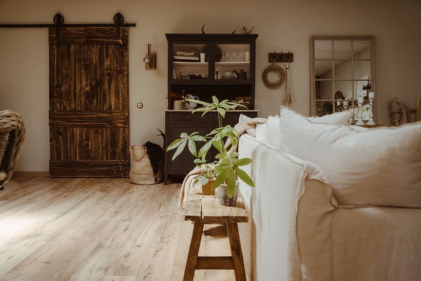 Un salón rústico - Design d'intérieur