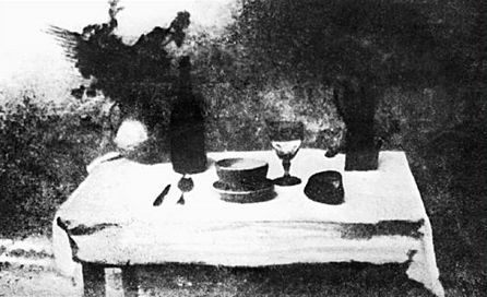 'La Mesa Puesta', de Nicéphore Niépce.
