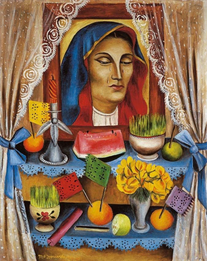 Pintura de María Izquierdo.