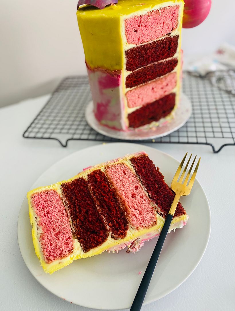 My project in Cake Design: Modern Decorating Techniques course 4