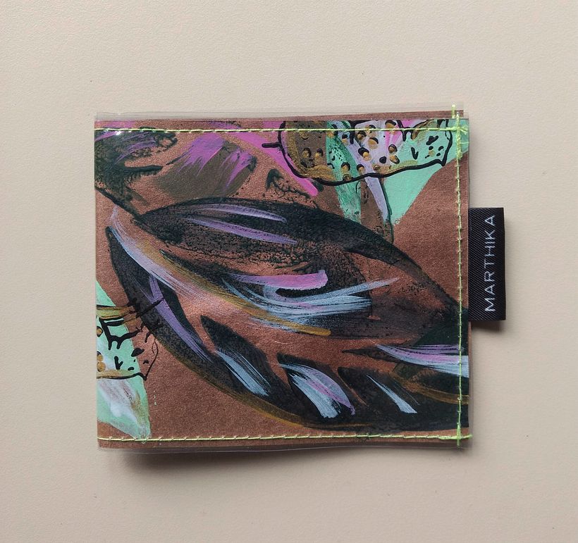 PATRONES TEXTILES. Billetera 1