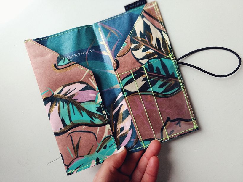 PATRONES TEXTILES. Billetera 5