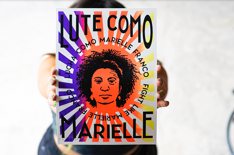 #CreaConOrgullo: Marielle Franco.
