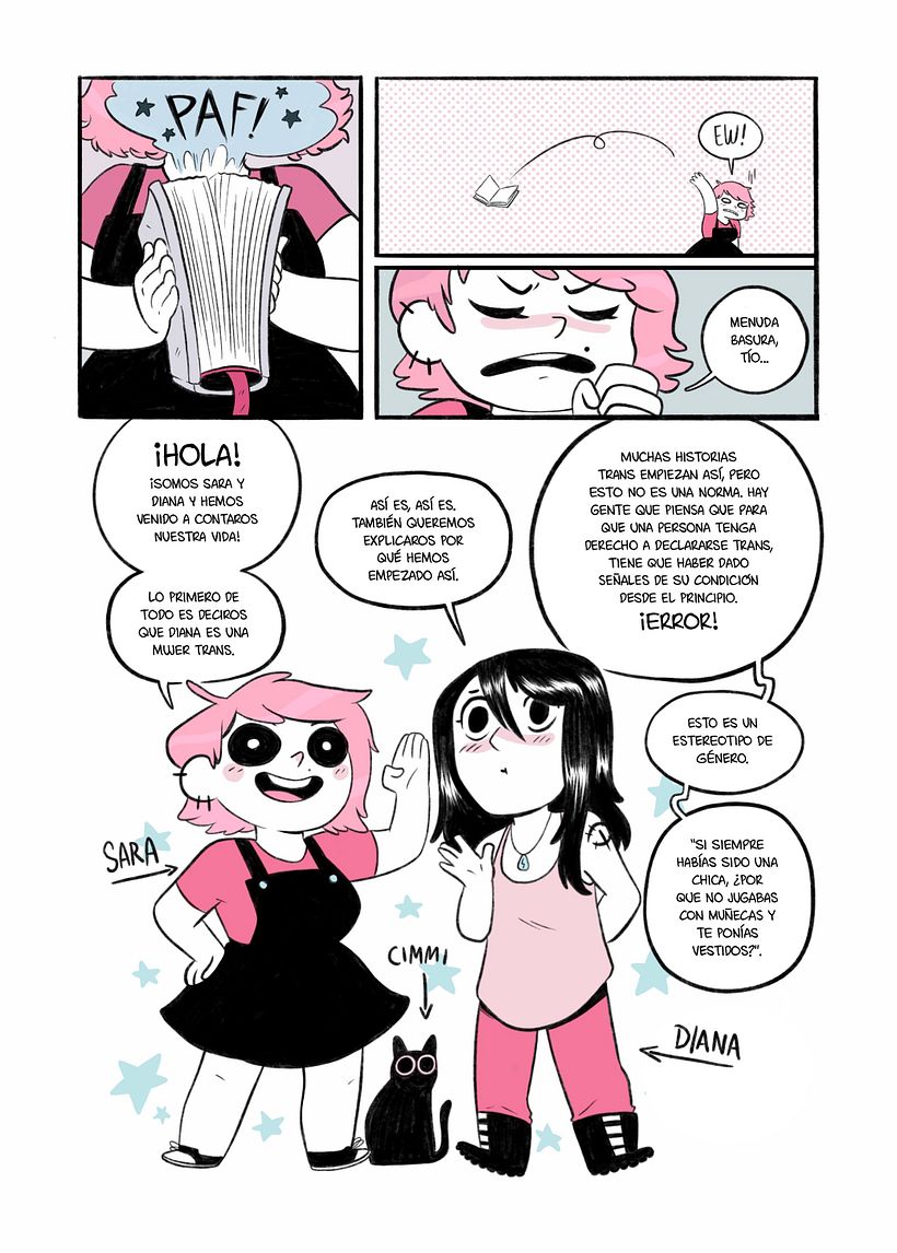 Us comenzó como un fanzine pero hoy es una novela gráfica. 