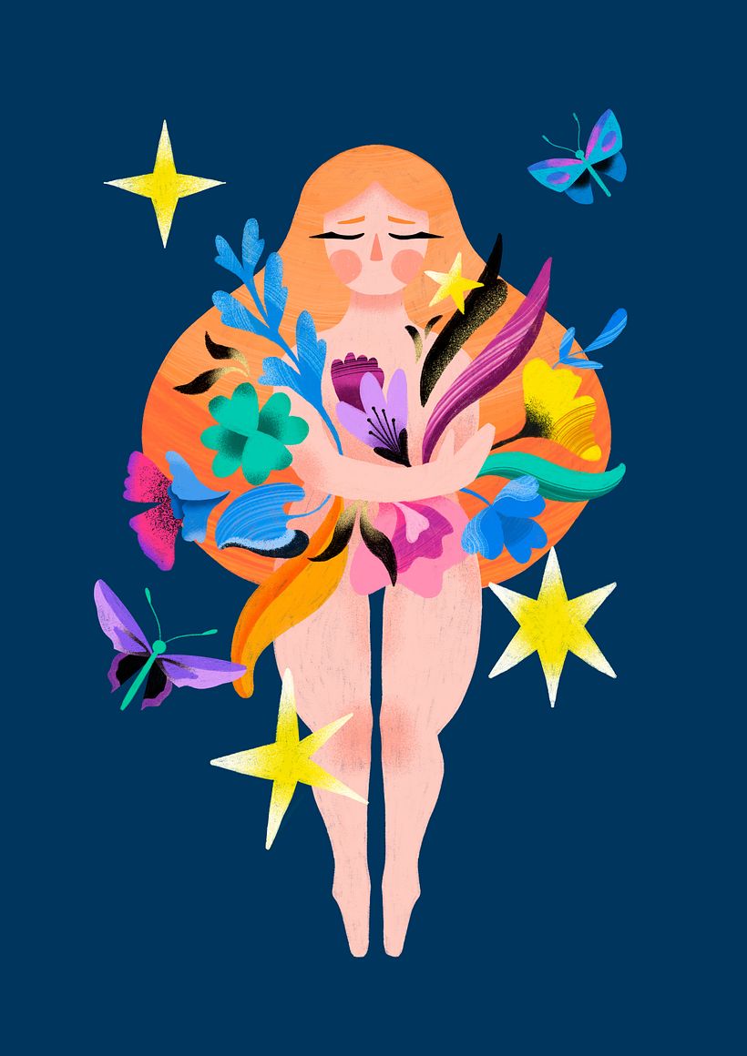 My project in Flat Illustration with Photoshop course 1