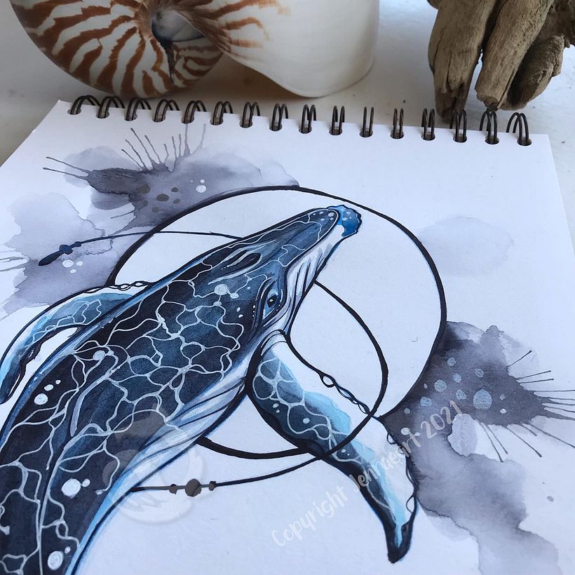 Whale design 3