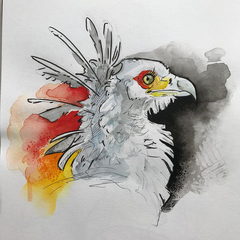Watercolour tattoo designs 1