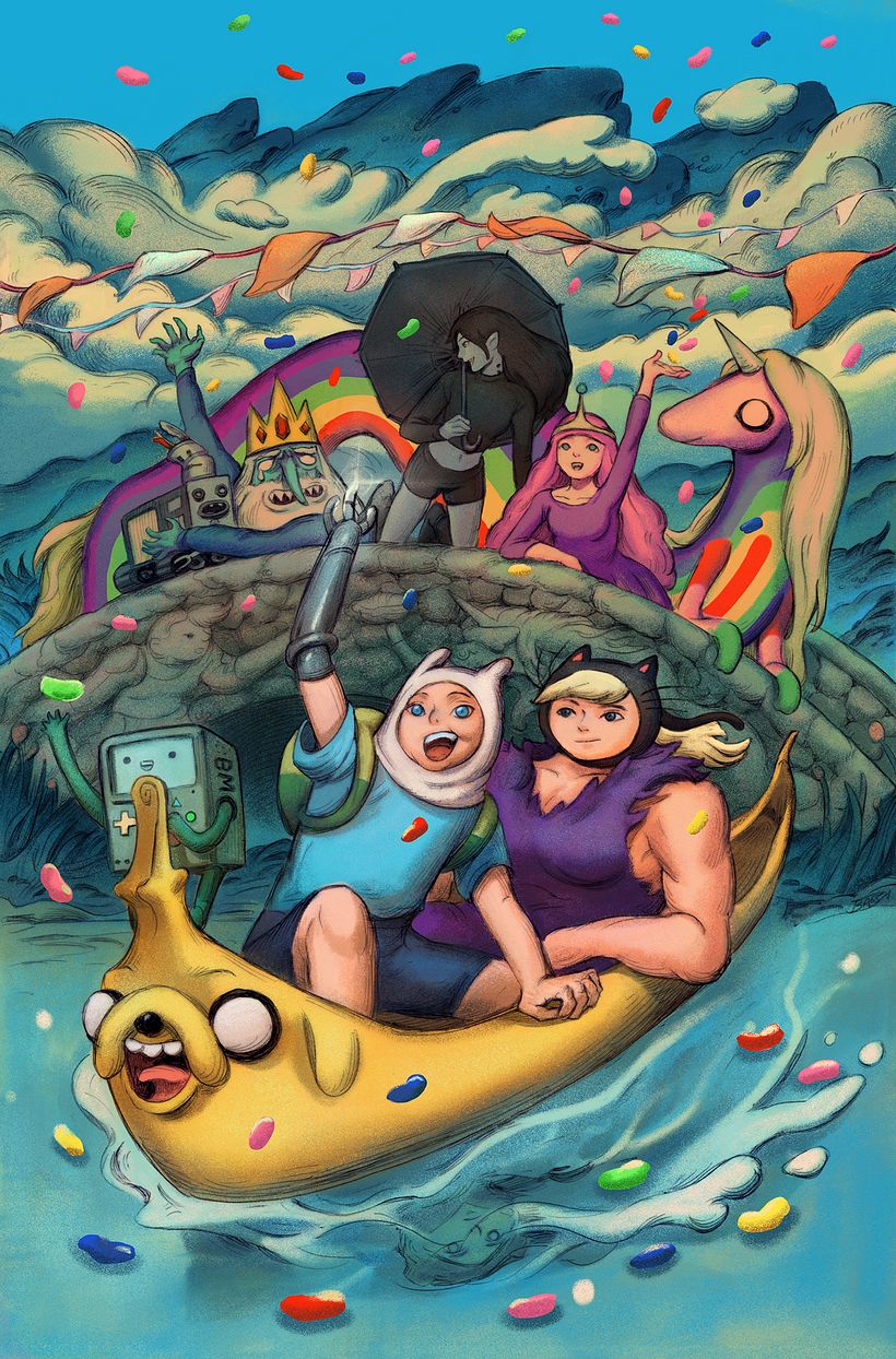 Adventure Time Variant Cover 8