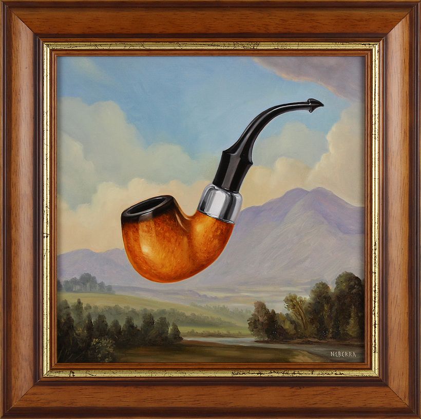 The solitude of wisdom II, oil on linen