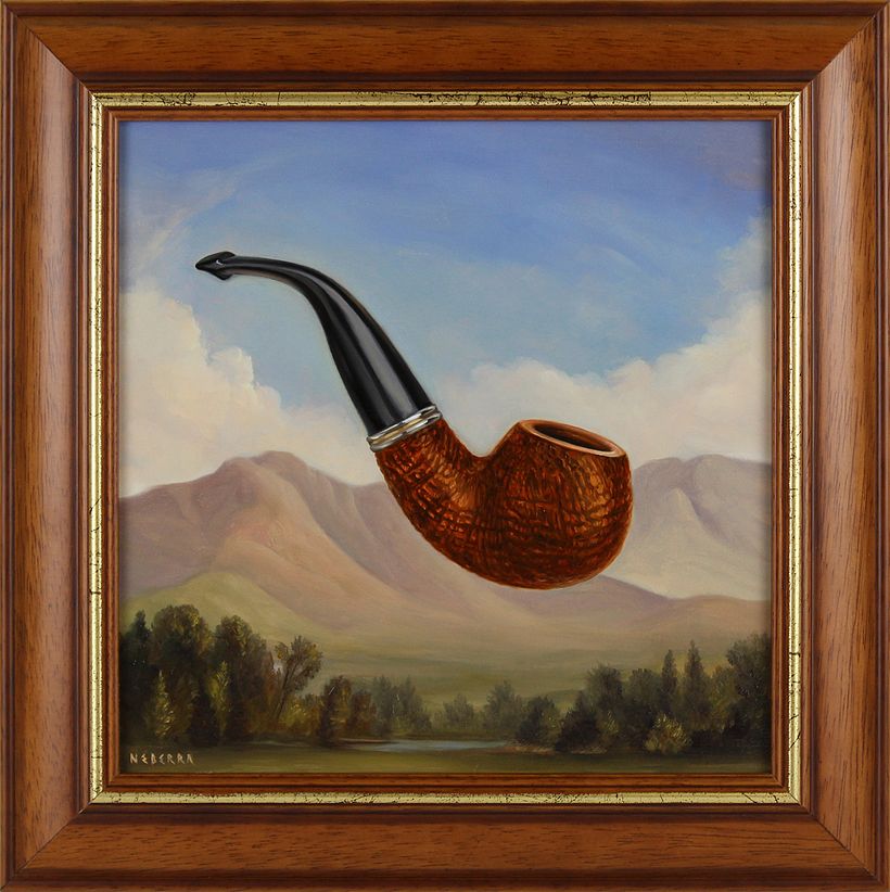 The solitude of wisdom III, oil on linen