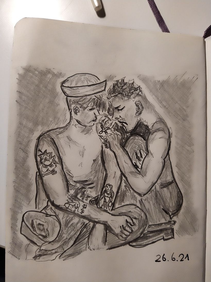 My project in The Art of Sketching: Transform Your Doodles into Art course 9