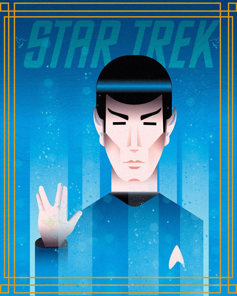 Meu projeto do curso: Retrato geométrico minimalista 2