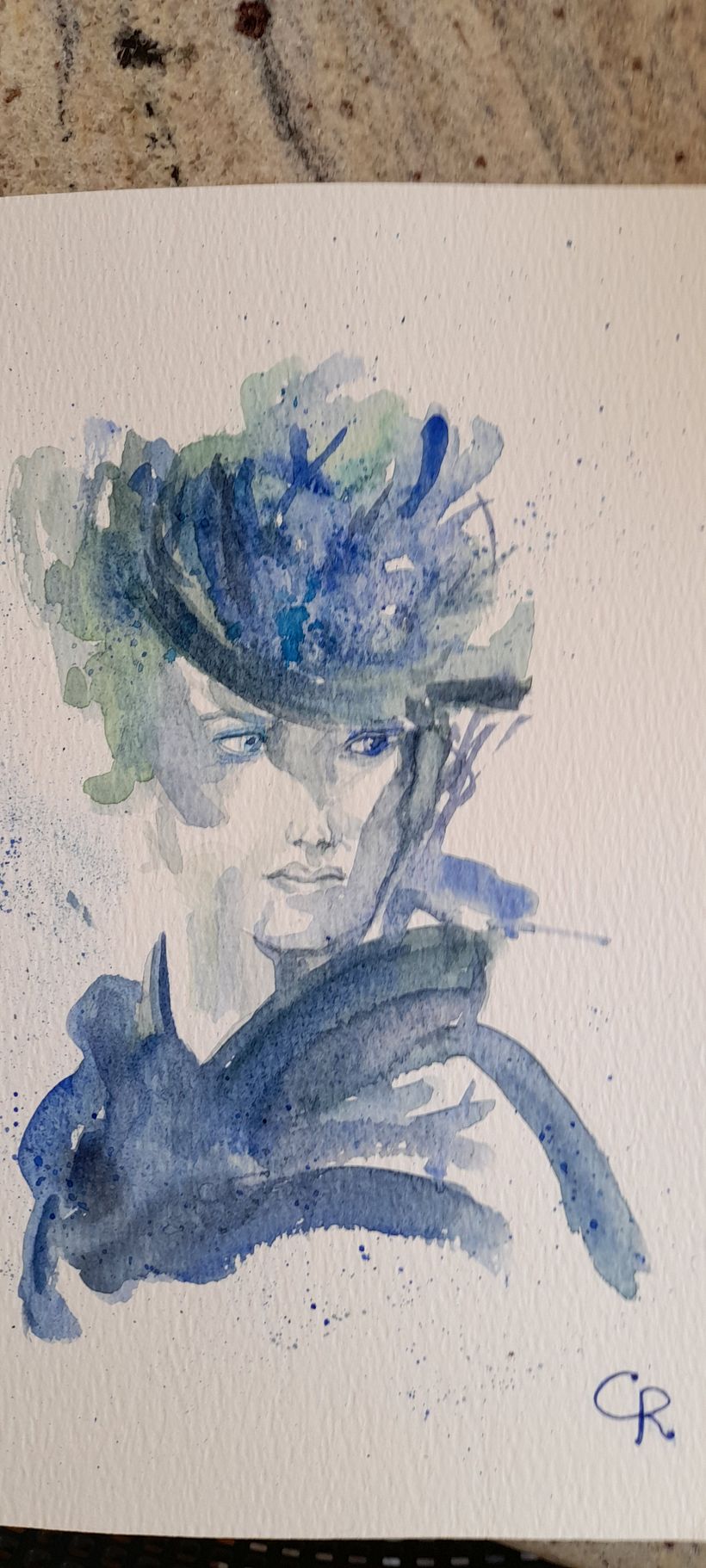 Ritratti acquarello  1