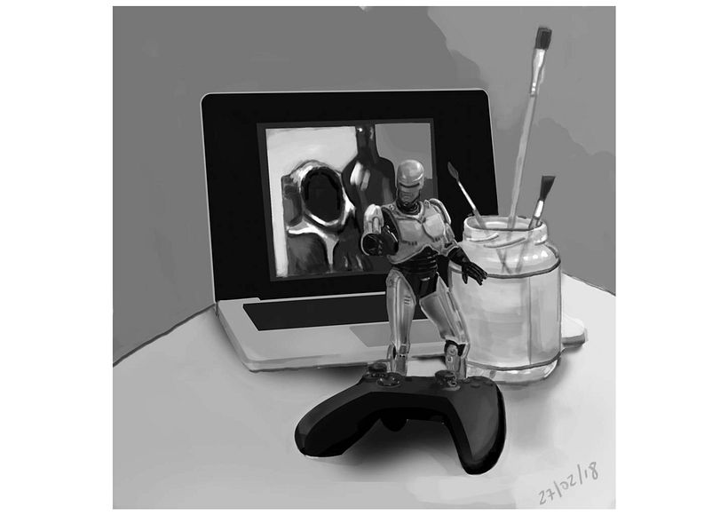 Mi Proyecto del curso: Pinceles y pixeles: introducción a la pintura digital en Photoshop 2