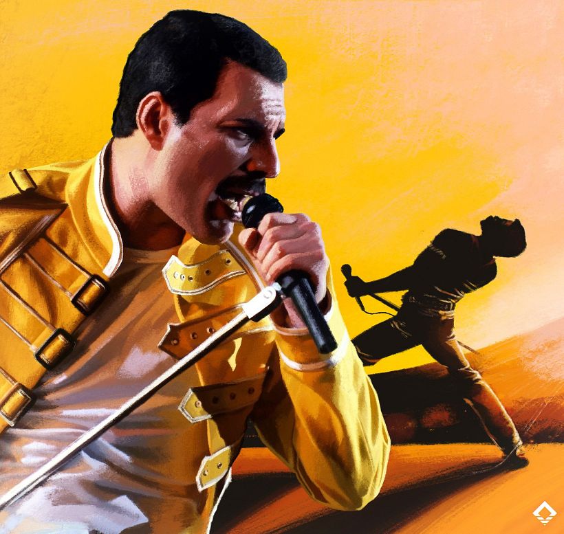 #CreateWithPride: Freddie Mercury.