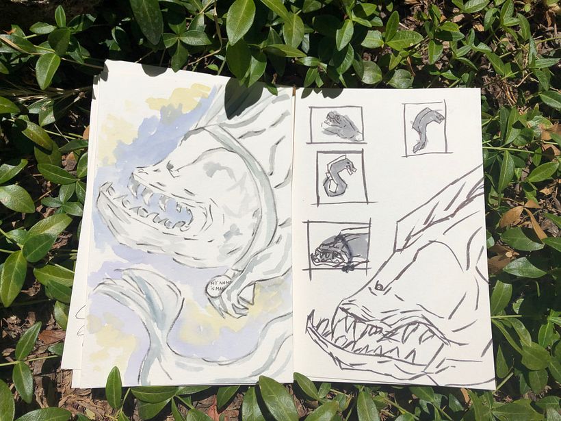 My project in Daily Sketching for Creative Inspiration course 2