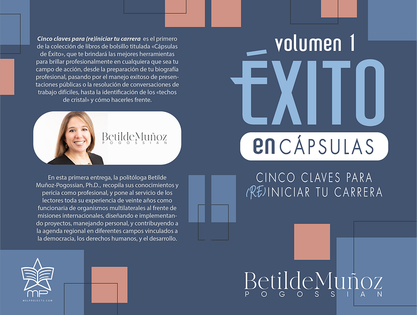 [PORTADA Y MAQUETACIÓN] Éxito en Cápsulas | Betilde Muñoz | MelProjects 1