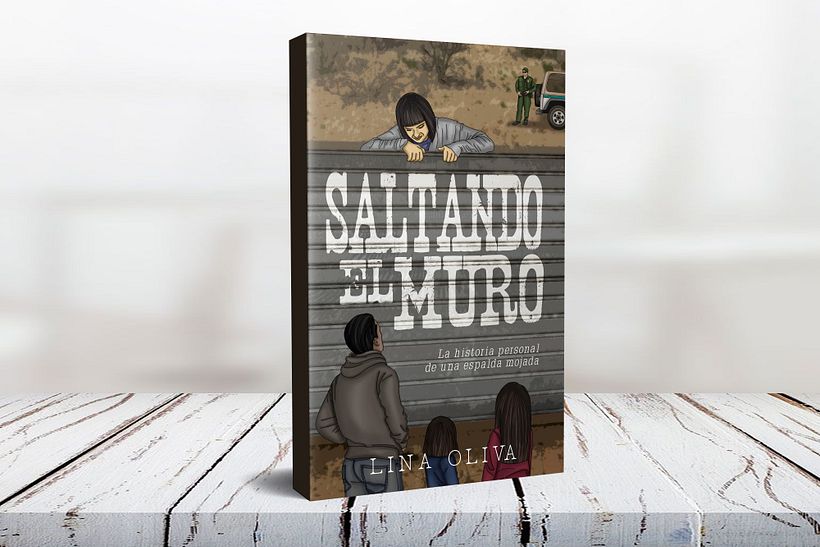 [PORTADA Y MAQUETACIÓN] Saltando el muro | Lina Oliva | MelProjects 2