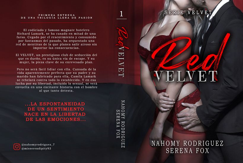 [PORTADA Y MAQUETACIÓN] Red Velvet | Nahomy Rodríguez & Serena Fox 1